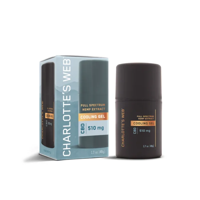 Charlotte’s Web Cooling Gel Stick with Menthol – Fast-Acting Relief for Muscles and Joints