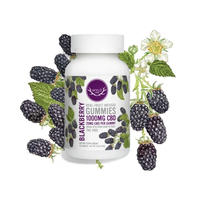 WYLD Blackberry Gummies
