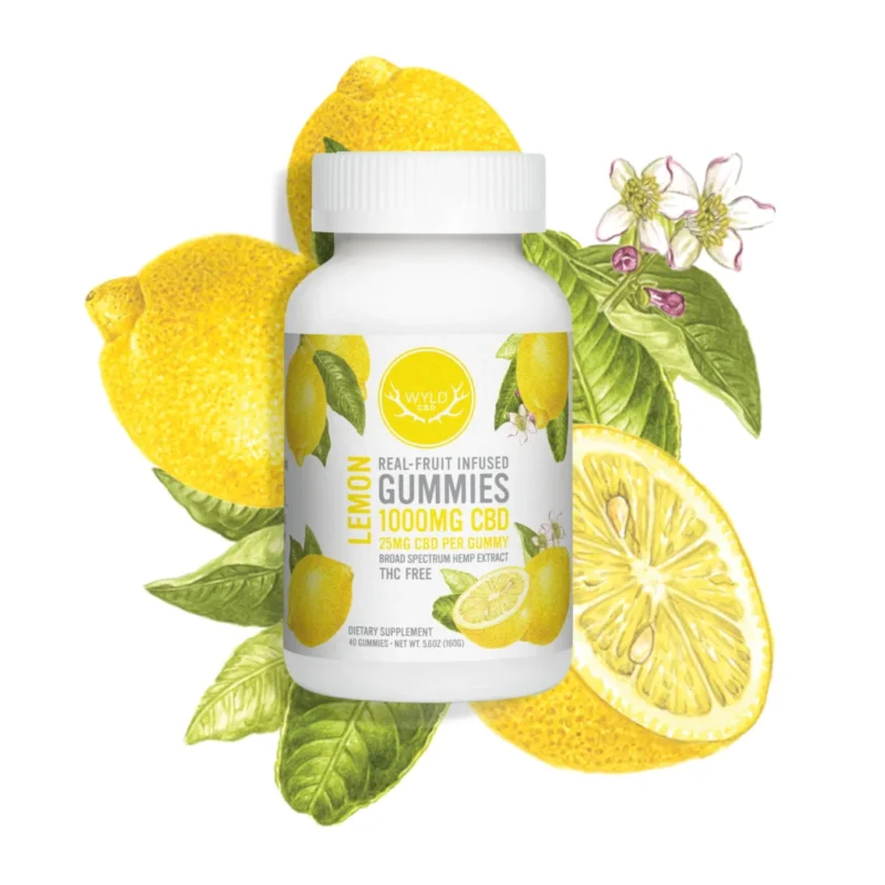 WYLD Lemon Gummies